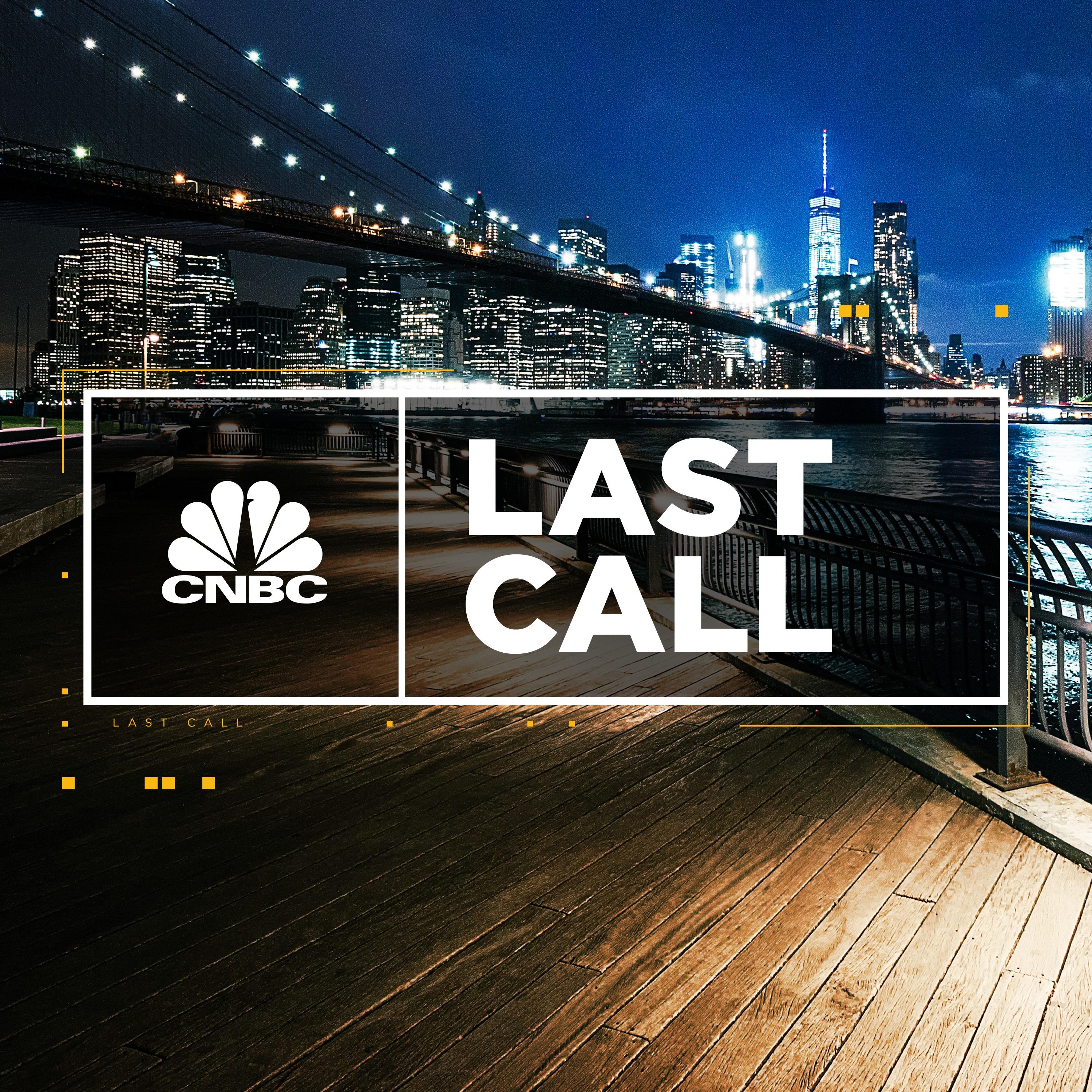 Show poster of CNBC's "Last Call"