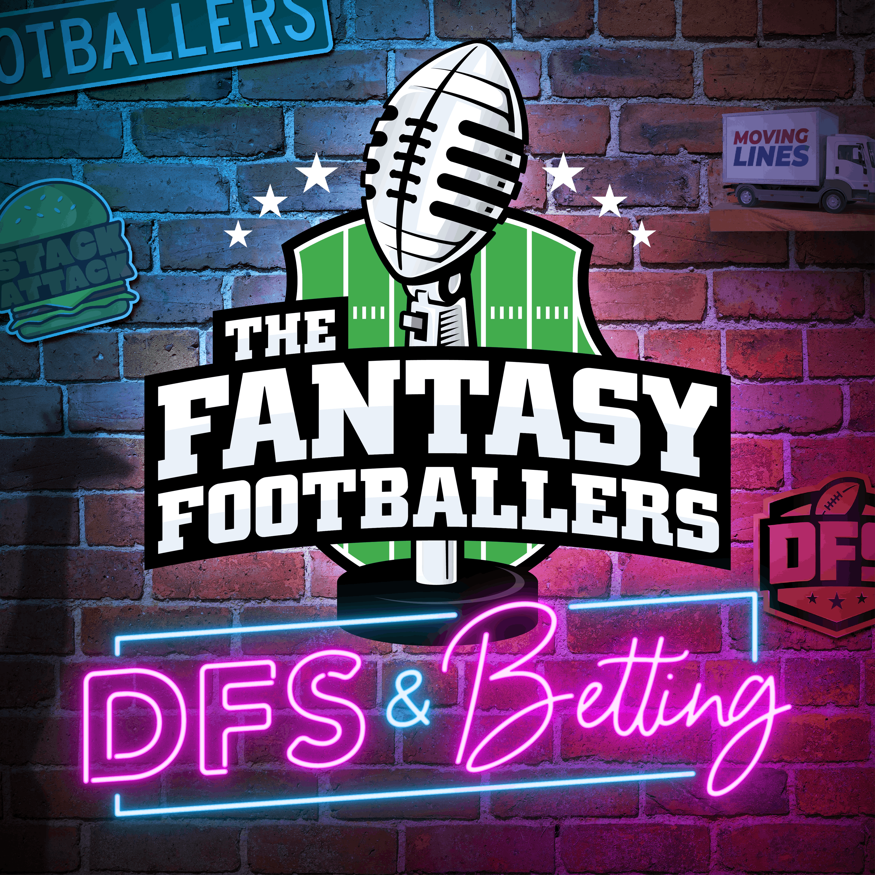 Show poster of Fantasy Footballers DFS & Betting - Fantasy Football Podcast