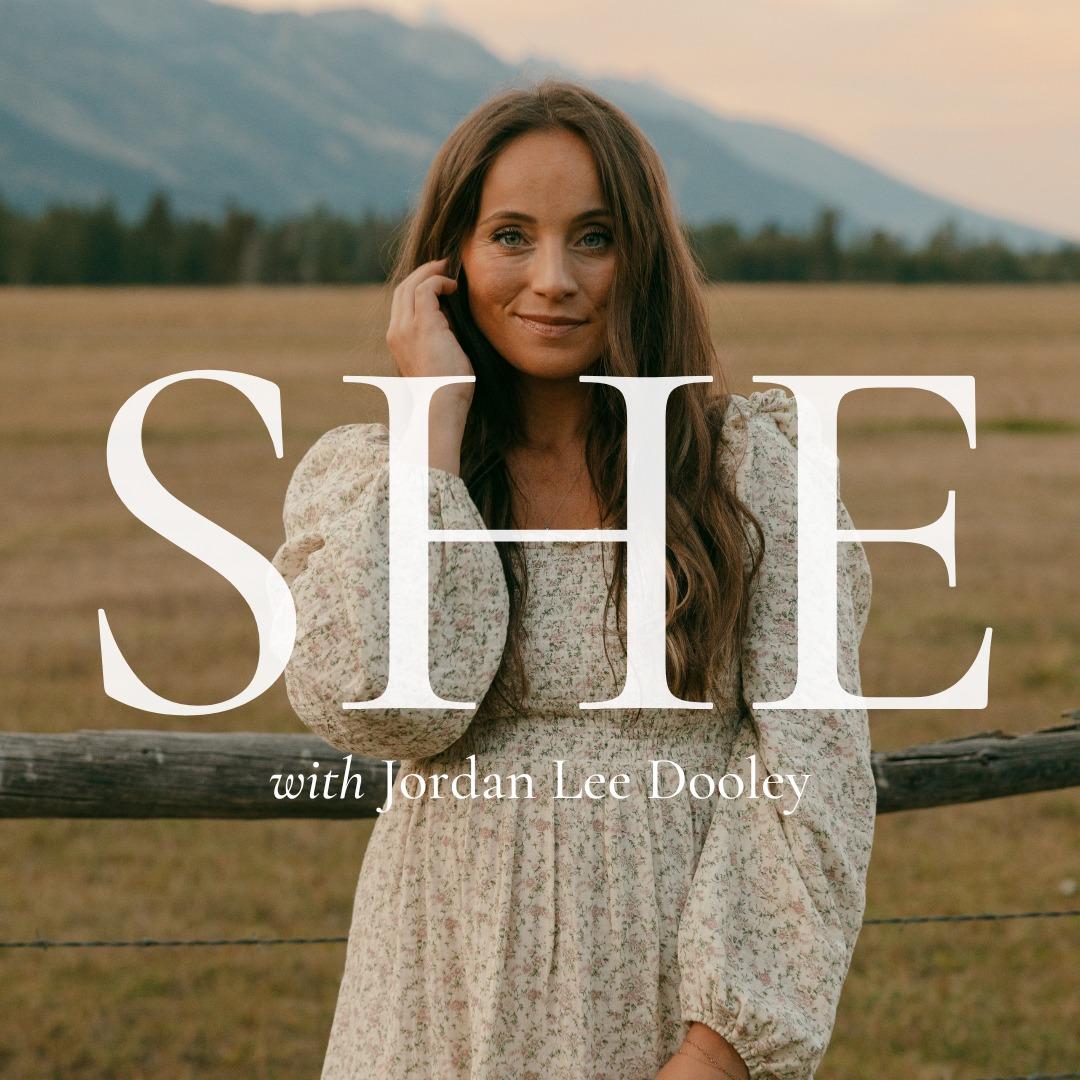 Show poster of SHE with Jordan Lee Dooley