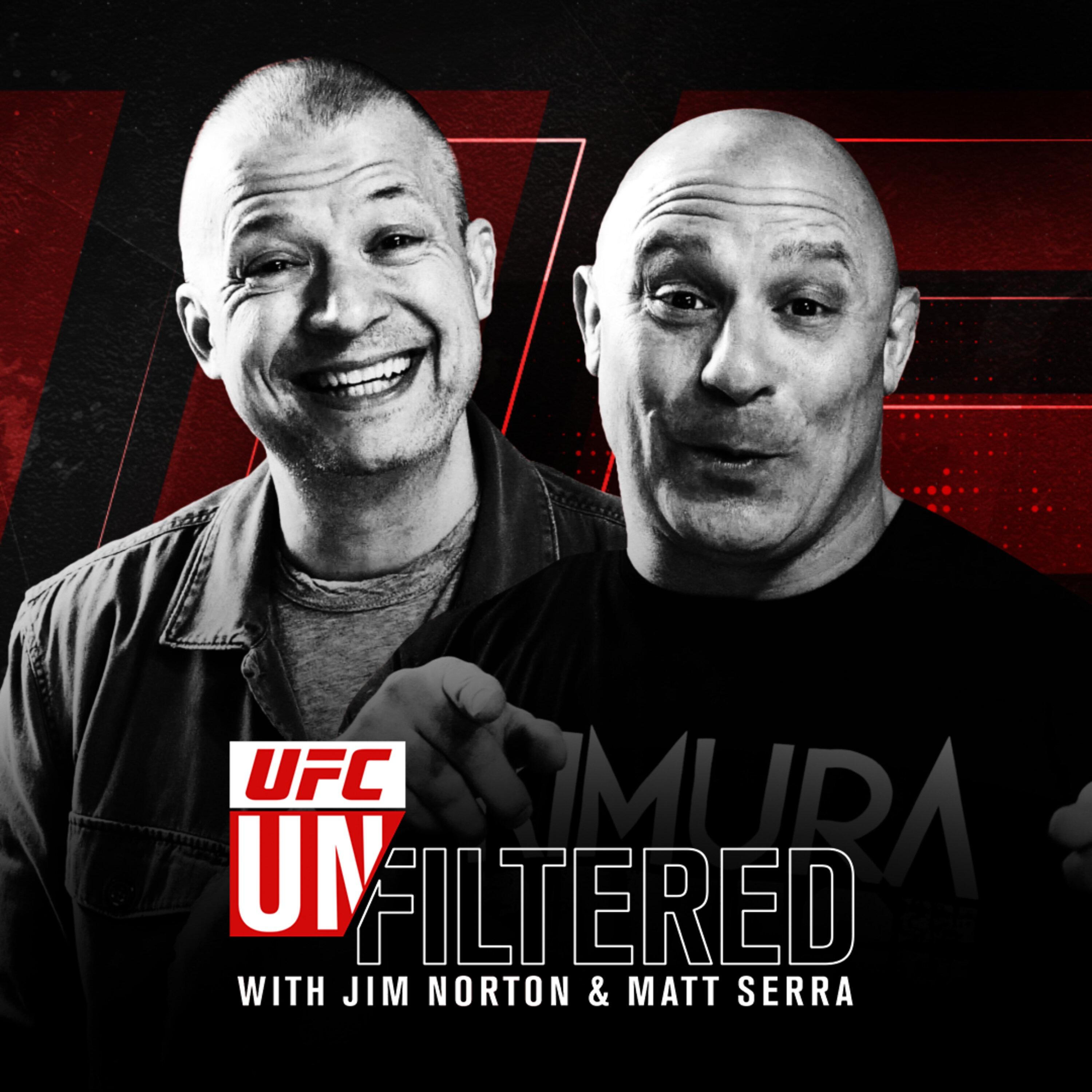 Show poster of UFC Unfiltered with Jim Norton and Matt Serra