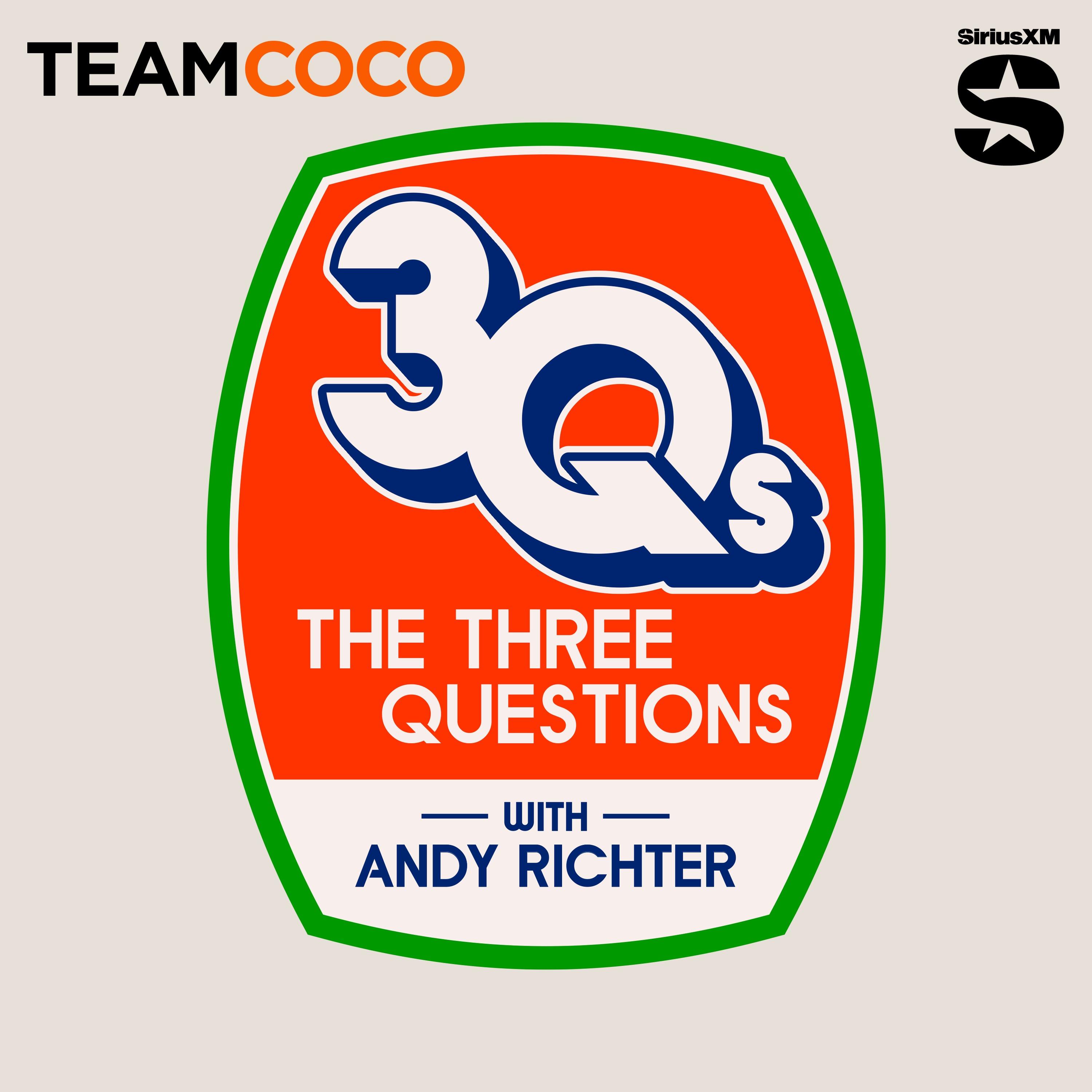 Show poster of The Three Questions with Andy Richter